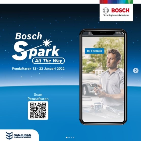Bosch Bagi-bagi Gratis 6.000 Busi Mobil, Ini Cara Dapatinnya