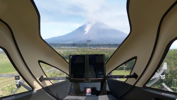 Taksi Terbang EHang Jadi Alat Transportasi Korban Gunung Semeru