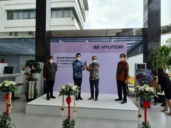 Dilengkapi Charging Station, Andalan Motor Resmikan Flagship Showroom Hyundai Mampang