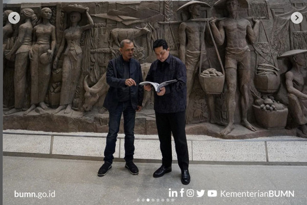 Relief di Basement Gedung Sarinah Selesai Direstorasi, Ini Penampakan Harta Karun Soekarno
