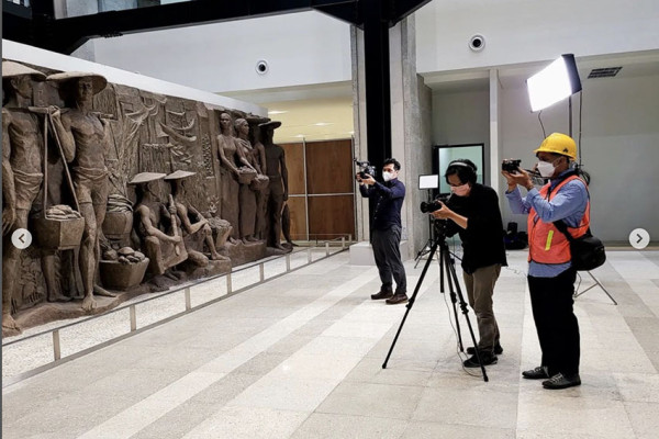Relief di Basement Gedung Sarinah Selesai Direstorasi, Ini Penampakan Harta Karun Soekarno