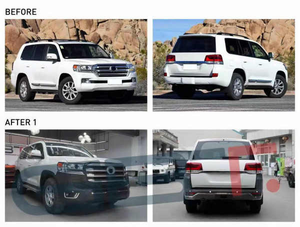Modifikator China Sulap Mobil SUV Toyota Lawas Jadi Land Cruiser Baru