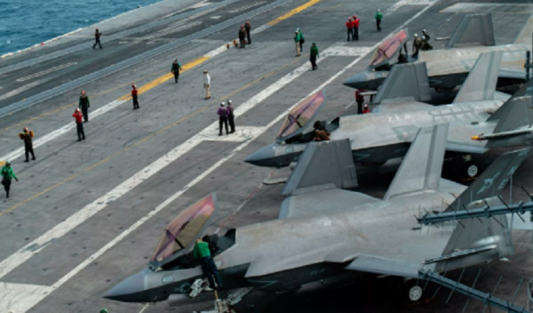 Katanya Hebat, Jet Tempur F-35 AS Berkarat di Pelayaran Laut China Selatan