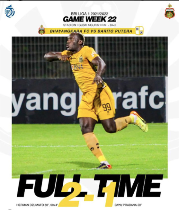 Hasil Bhayangkara FC vs Barito Putera: Brace Herman Dzumafo Warnai Kemenangan The Guardian
