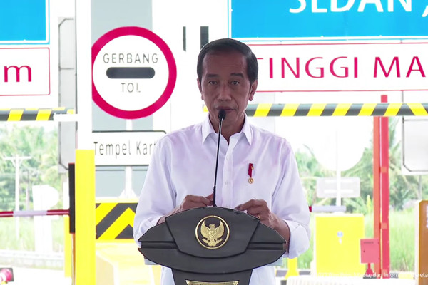 Resmikan Jalan Tol Binjai-Stabat, Jokowi: Bakal Menyambung dari Lampung sampai Aceh