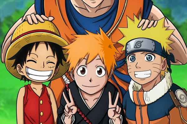 5 Persamaan antara Serial Bleach, Naruto, dan One Piece