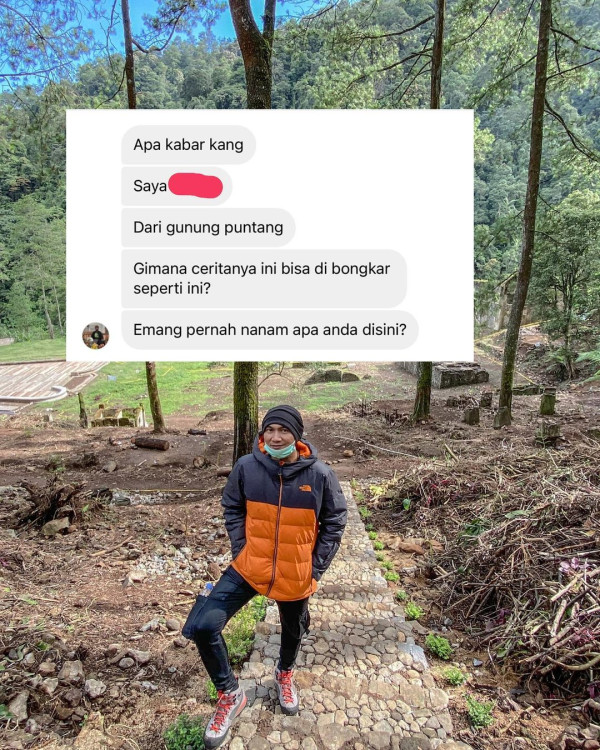 Dituding Rusak Gunung Puntang, Anji Tunjukkan Bukti sedang Bersihkan Sampah