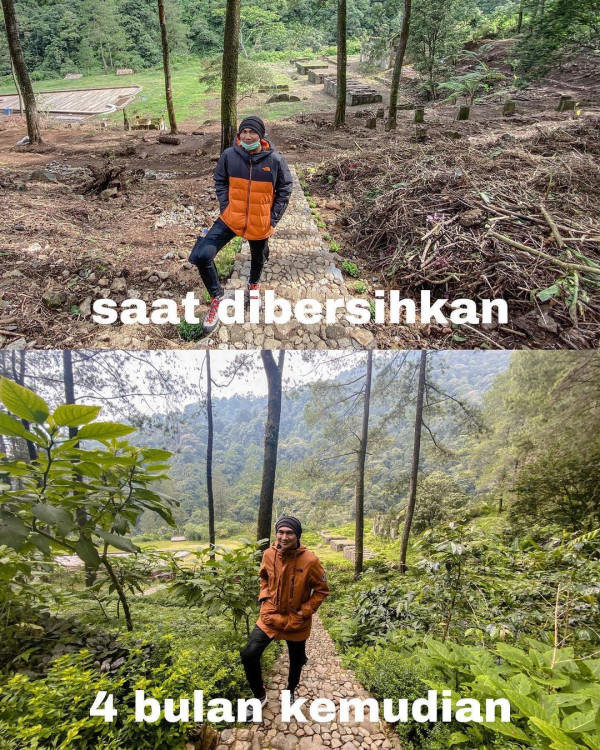 Dituding Rusak Gunung Puntang, Anji Tunjukkan Bukti sedang Bersihkan Sampah