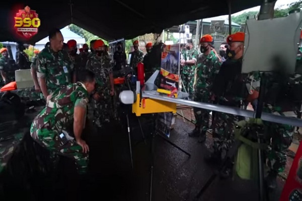 Dahsyat! Drone Tempur Buatan Israel Perkuat Pasukan Elite Kopasgat TNI AU