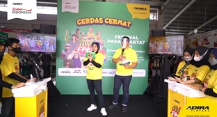 Tumbuh Bersama Sahabat, Adira Finance Sukses Selenggarakan Festival Pasar Rakyat 2021
