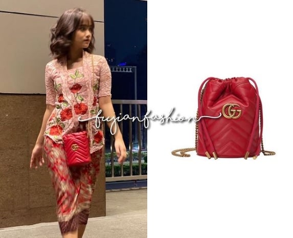 Fashion Fuji dan Harganya, Menawan dengan Tas Gucci Rp 14 Juta