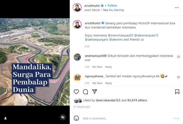 Mendunia! Eksotisme Mandalika Surganya Para Pembalap Dunia