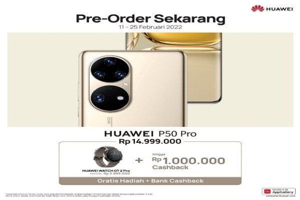 Resmi Diluncurkan, Camera King HUAWEI P50 Pro Hadirkan Pengalaman Fotografi Profesional dengan Mudah Mulai Tanggal 11 Februari