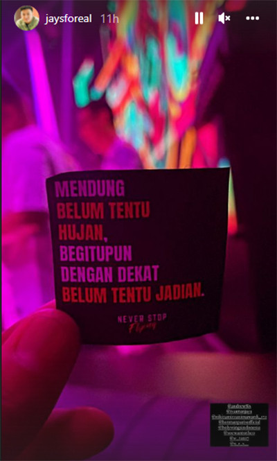 Wijin Diisukan Jalin Hubungan dengan Tamara Dai: Mendung Belum Tentu Hujan