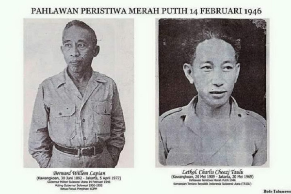 Kisah Sulut Bergolak saat Peristiwa Merah Putih 14 Februari 1946
