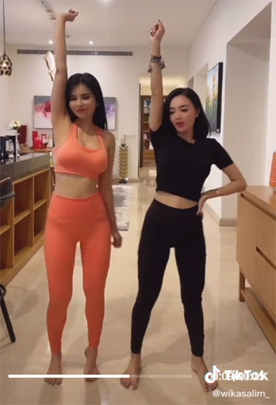 Wika Salim dan Maria Vania Barengan Bikin Konten Joget Seksi, Netizen: 2 Pemersatu Bangsa