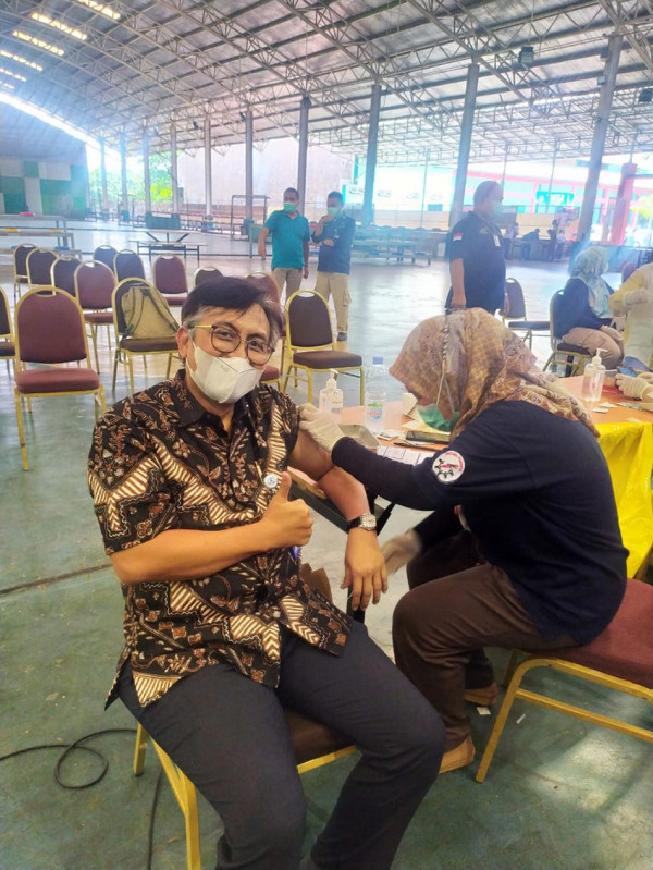 KS Group Ikut Serta Genjot Vaksinasi Booster di Area Industri Cilegon