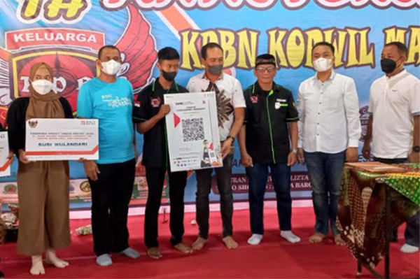 BNI Wilayah 07 Gandeng KPBN Korwil Makassar Salurkan KUR