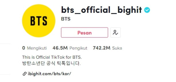 10 Grup dan Idol K-Pop dengan Follower Terbanyak di TikTok