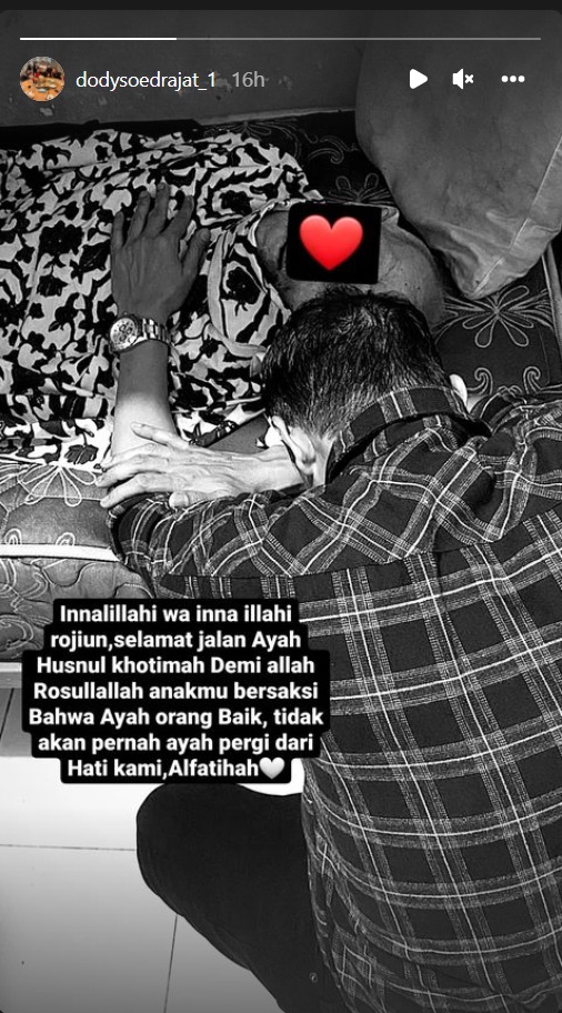 Ayah Meninggal Dunia, Tangis Doddy Sudrajat Pecah saat Kumandangkan Azan