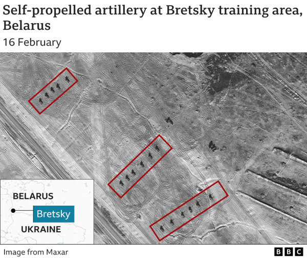 Citra Satelit Terbaru Masih Tunjukkan Aktivitas Militer Rusia Dekat Ukraina