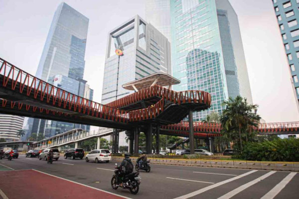 JPO Pinisi Segera Diresmikan, Lokasi Baru Instagramable yang Ikonik bagi Warga Jakarta
