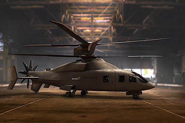 Tercepat dan Terkuat, Helikopter Defiant Sanggup Melaju 450 Km/Jam Bawa Beban 2,4 Ton