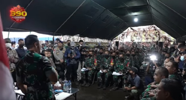 Pesan Menyentuh Panglima TNI untuk Prajurit yang Akan Bertugas di Papua: Buat Mereka Mencintai Kita