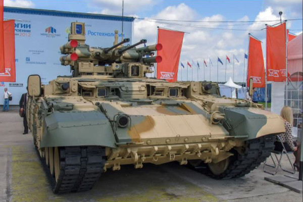 Jagoan Perang Kota, Tank Terminator Rusia Mondar-Mandir di Perbatasan Ukraina