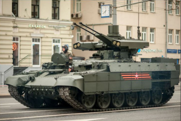 Jagoan Perang Kota, Tank Terminator Rusia Mondar-Mandir di Perbatasan Ukraina