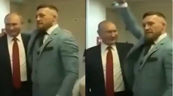 Conor McGregor Langgar Protokol Keamanan Saat Jumpa Putin, Netizen: Dia 'Hampir Mati'