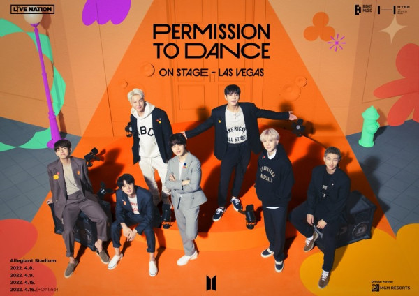 BTS Umumkan Konser Permission To Dance On Stage di Las Vegas, Catat Tanggalnya