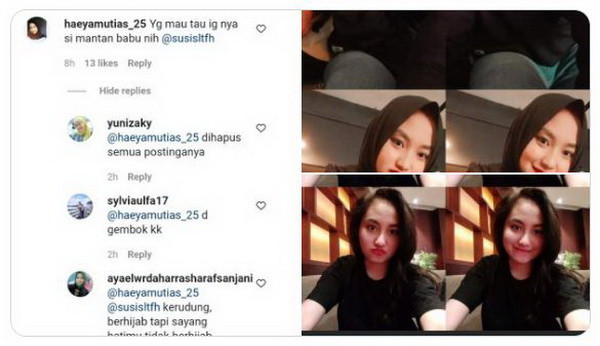 Baby Sitter Mawar AFI Diketahui Suka Bagikan Akun Medsos dan Nomor WA
