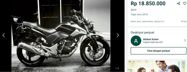 Adu Mahal Motor Bekas Legendaris, Honda Tiger vs Yamaha RX-King