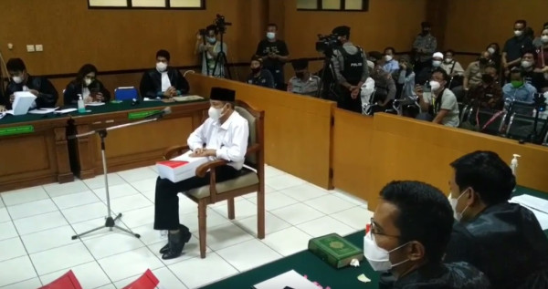 Penampakan M Kace, Terdakwa Penista Agama Usai Dituntut 10 Tahun Penjara