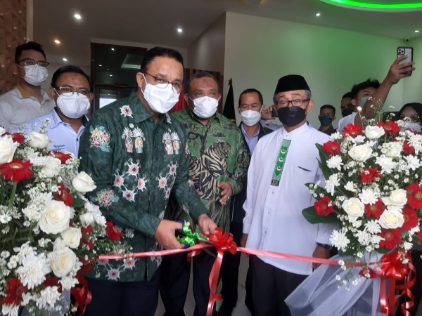 Anies Resmikan Wisma Bulan Bintang sebagai Simbol Pergerakan