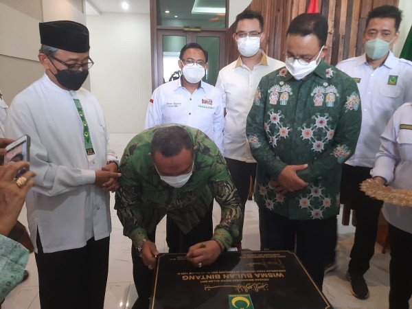 Anies Resmikan Wisma Bulan Bintang sebagai Simbol Pergerakan