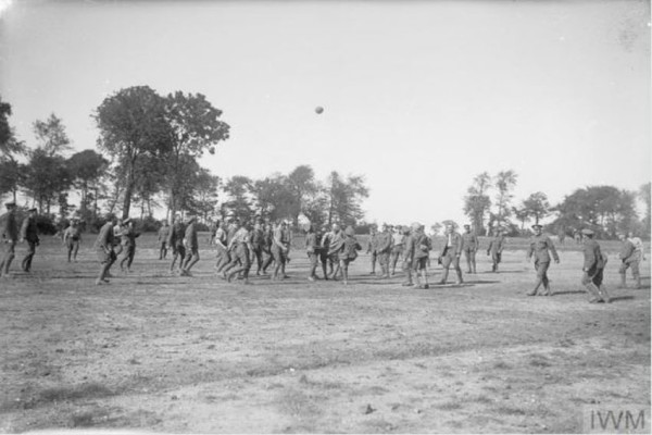 Keseruan Tentara Berolahraga di Tengah Perang Dunia I