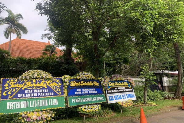 Arifin Panigoro Meninggal Dunia, Begini Kondisi Rumah Duka Pagi Ini