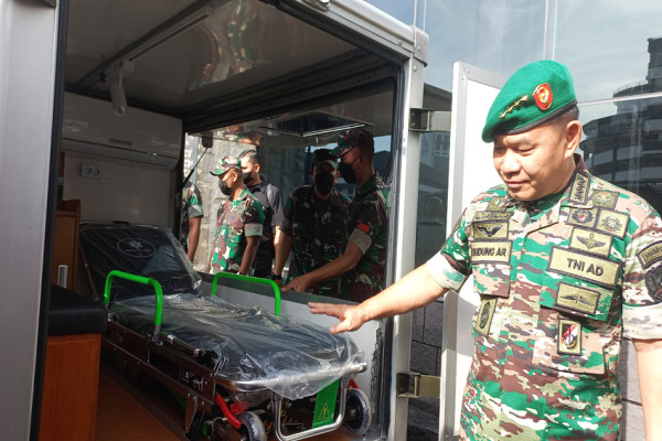 Jenderal Dudung Perkenalkan Ambulans Roda Tiga TNI AD, Seperti Ini Penampakannya