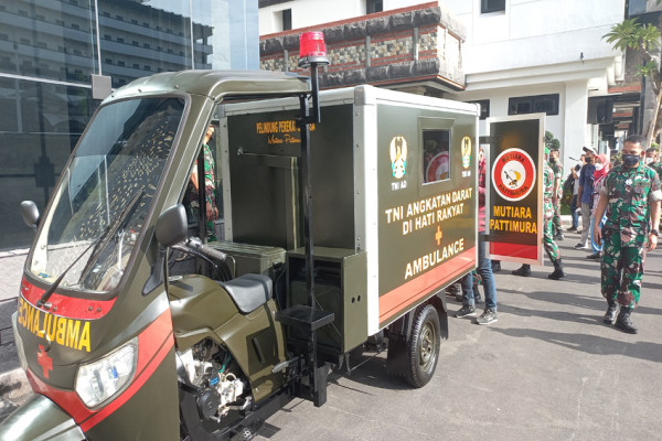 Jenderal Dudung Perkenalkan Ambulans Roda Tiga TNI AD, Seperti Ini Penampakannya