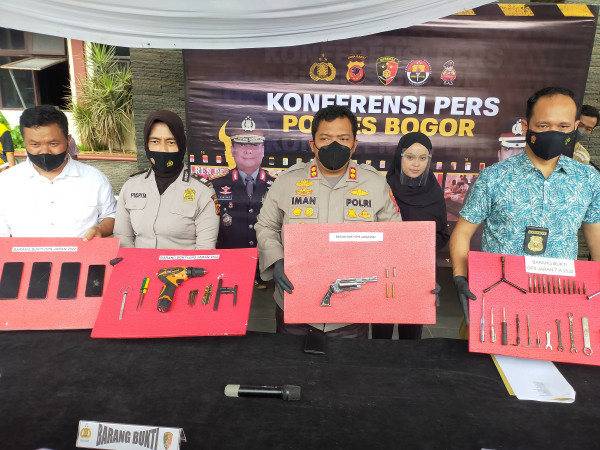 Polres Bogor Amankan 48 Motor dan 7 Mobil dari 68 Pelaku Curanmor, Yuk Dicek!