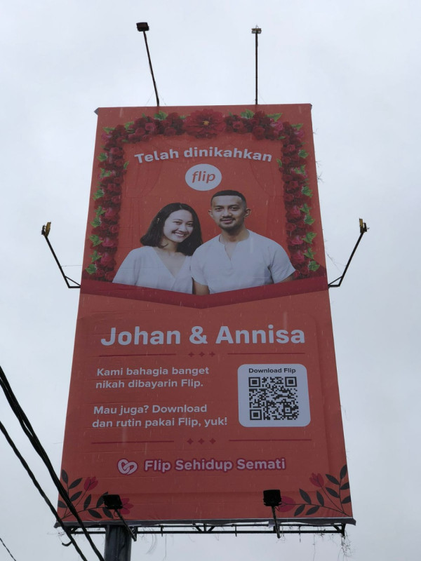Berkonsep Ramah Lingkungan, Flip Pasang Billboard Pemenang