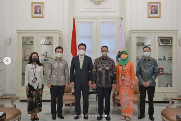 Jamu Dubes Korsel, Anies Paparkan Kemajuan Transportasi Jakarta