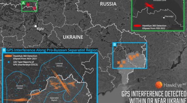 Satelit HawkEye 360 Deteksi Gangguan GPS di Ukraina, Ada Peningkatan Aktivitas Militer Rusia