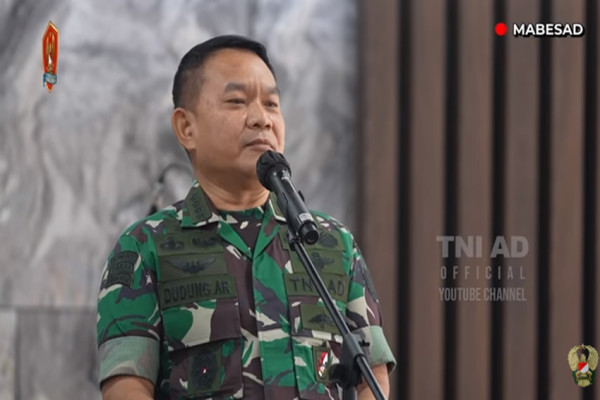 40 Kolonel AD Naik Pangkat Jadi Brigjen, 22 Bertugas di Luar Struktur TNI