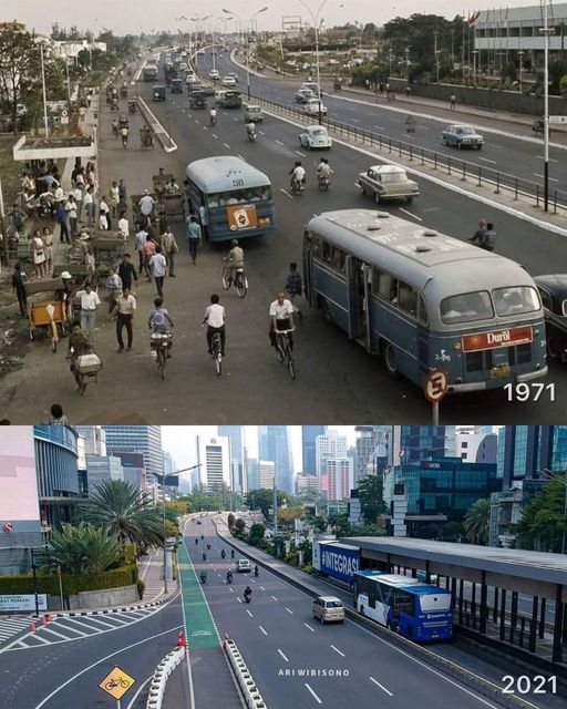 Anies Bagikan Potret Jakarta Tahun 1971 dan 2021, Cek 5 Perbedaannya