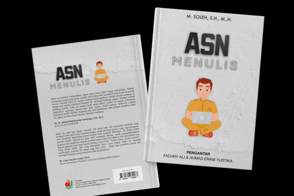 Kembangkan Diri melalui Menulis, ASN Ini Terbitkan Buku