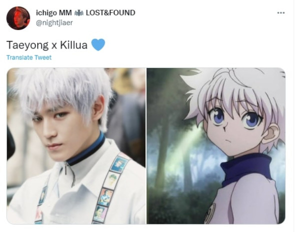 5 Potret Taeyong NCT Mirip Banget dengan Karakter Anime dan Animasi Terkenal