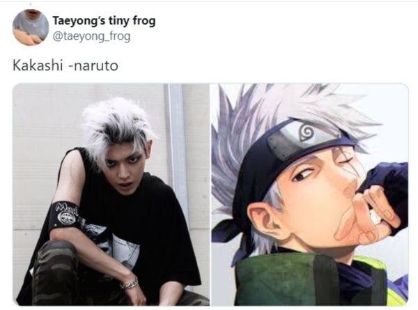 5 Potret Taeyong NCT Mirip Banget dengan Karakter Anime dan Animasi Terkenal